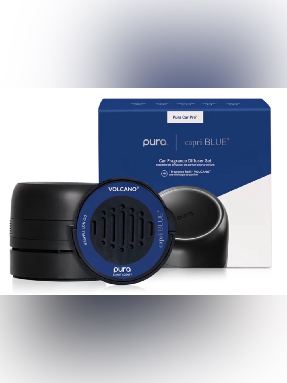 Capri Blue Volcano Pura Car Pro Diffuser Set - Includes Pura Car